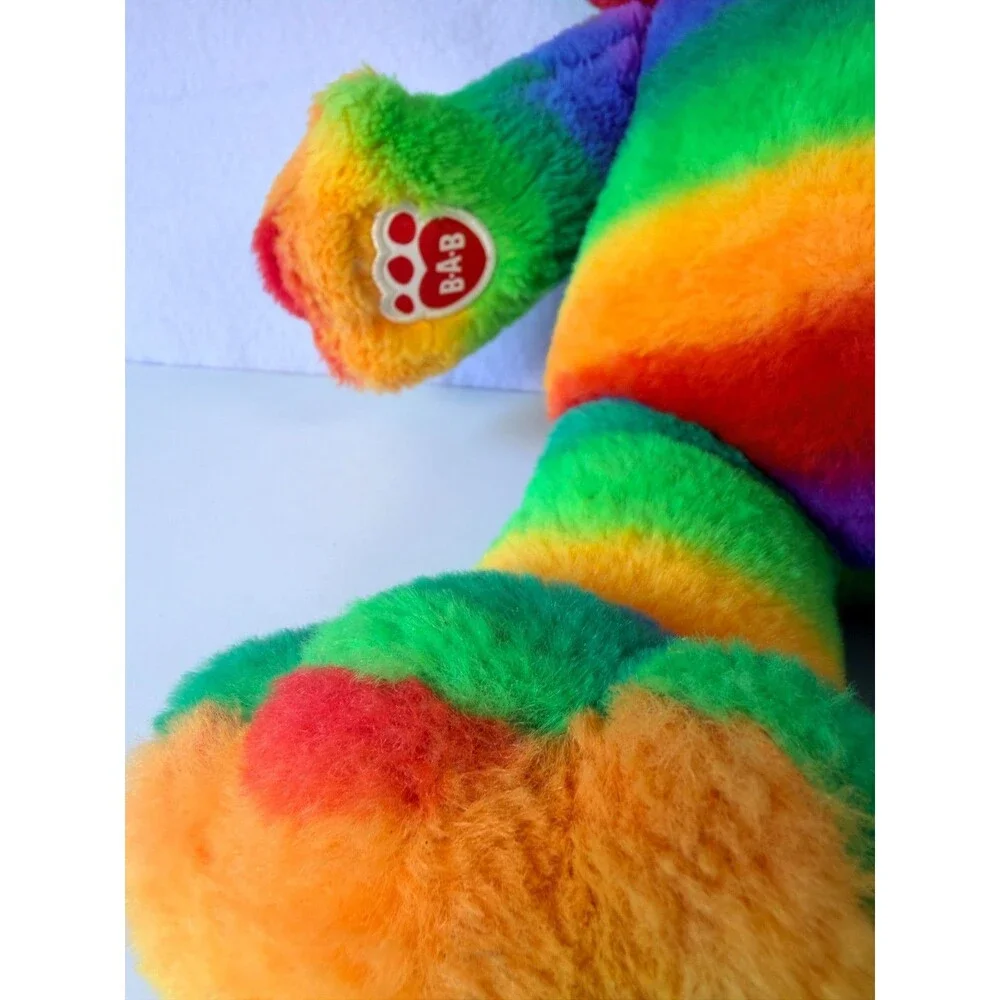 Build-A-Bear Rainbow Pride Frog~Retired 16